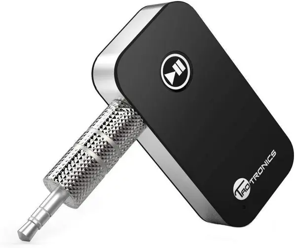 TaoTronics TT-BR05 Bluetooth receiver with 3.5 mm Stereo Output and Hands Free Calling for Car