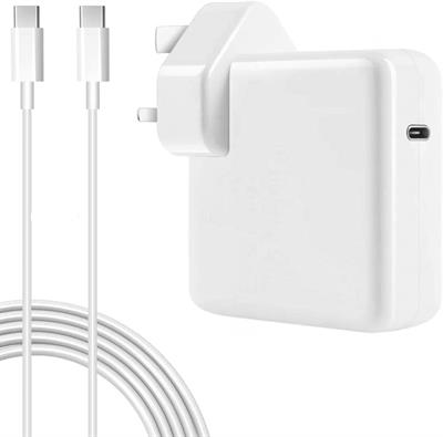 Mac Book Pro Mac Charger - 87W USB C Fast Mac Charger Power Adapter Compatible with MacBook Pro 16, 15, 14, 13 Inch, MacBook Air 13 Inch,for Laptop/Tablet/Smartphone with USB C Port