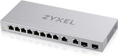 Zyxel Multi-Gig 12-Port Web Managed Switch with 2-Port 2.5G/2-Port 10G SFP+ Desktop  [XGS1210-12]