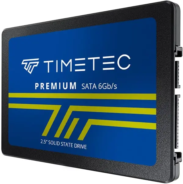 Timetec 512GB SSD 3D NAND SATA III 6Gb/s 2.5 Inch 7mm (0.28") Read Speed Up to 550 MB/s SLC Cache Performance Boost Internal Solid State Drive for PC Computer Desktop and Laptop (512GB)