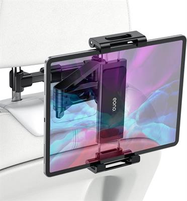 Eono Car Tablet Holder, Universal Stretchable Seat Headrest Mount with 360° Rotation, for 4.4-13 inch iPad Pro, Galaxy Tabs, HUAWEI MediaPad, Switch