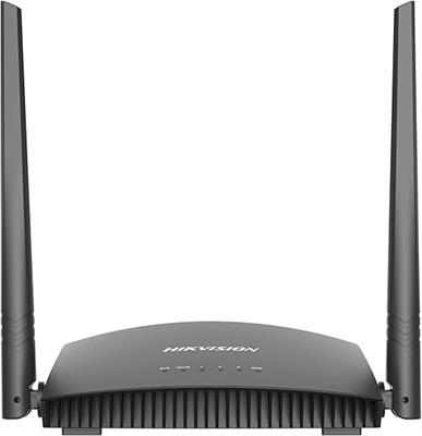 Hikvision 2.4G 300Mbps Network Wireless Dual Antennas Wi fi Router for Home, Black, DS-3WR3N