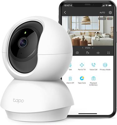 Tapo C210 Pan/Tilt Home Security Wi-Fi Camera