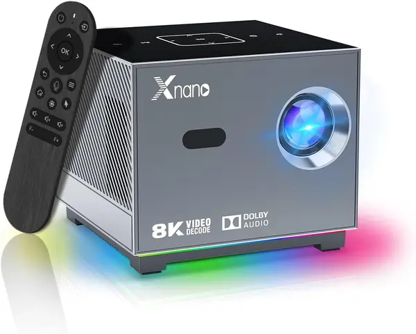 Xnano Projector X3 Mini Android Projector with Wi-Fi, Bluetooth & Speaker Projector