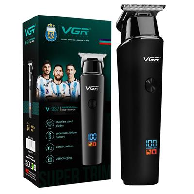 VGR V-937 Hair Trimmer Professional Hair Clipper Cordless Hair Cutting Machine Rechargeable Haircut Electric Clipper for Men 