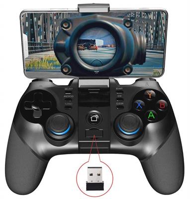 Ipega PG-9156 Wireless game Controller 4.0+2.4G Mobile phone Gamepad for Samsung Galaxy S22/21 /S20 /S10 NOTE21/20/10 VIVO Oppo Android Mobile Smartphone Tablet (Android 6.0+ Higher System)