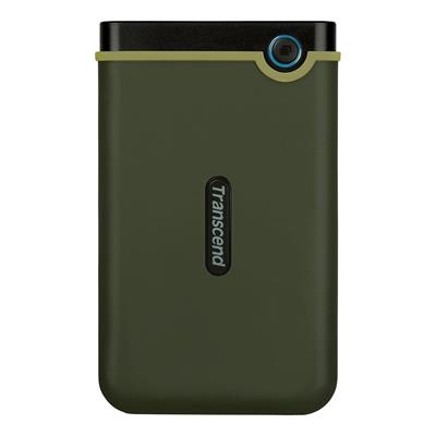 Transcend StoreJet 25M3 2TB USB 3.0 Portable Hard Drive - TS2TSJ25M3G - Military Green