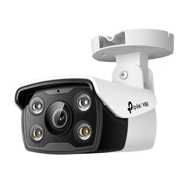 TP-Link VIGI C340 VIGI 4MP HD Outdoor Full-Color Bullet Network Camera | CCTV Wired Security Camera | Smart IR | Waterproof IP66 | H.265+ | Smart Detection | 6mm Lens