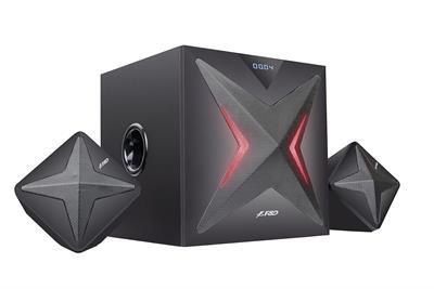 F&D F550X 112W 2.1 Channel Bluetooth Multimedia Speakers with Subwoofer, Remote, USB, SD Card, NFC