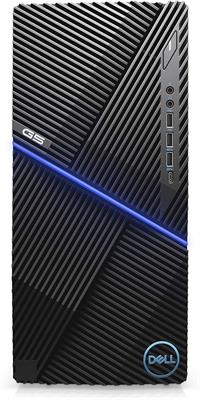 Dell G5 Tower 5090 Gaming Desktop (Black), Intel Core i5-9400, 16GB DDR4, 512 SSD + 2TB HDD, Nvidia GeForce GTX 1660 Super 6GB GDDR6 192Bit