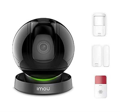 Imou Ranger IQ Indoor WiFi Security IP Camera Kits 1080P HD, All-connected AI Camera Gateway, Starlight Night Vision, Smart Tracking, Privacy Mask, 2-Way Audio
