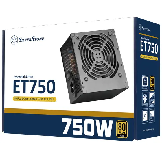 Silverstone ET750 80 Plus Gold Certified 750W 