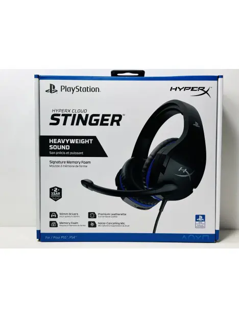 HyperX Cloud Stinger Gaming Headset for PS5-PS4