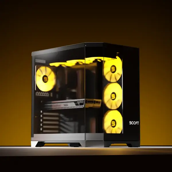 Boost Enclosure Elite Series X100 with 7 ARGB Fans PC Case