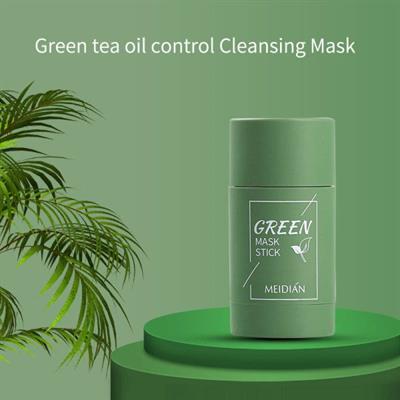 Green Mask Stick for Face, Magic Blackhead Remover,Deep Cleansing, Moisturizing, Skin Brightening