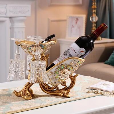 Luxury Vintage Style Wine Holder 