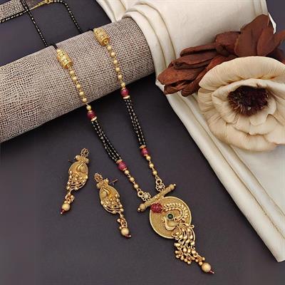 Peacock Grandeur Mala Set