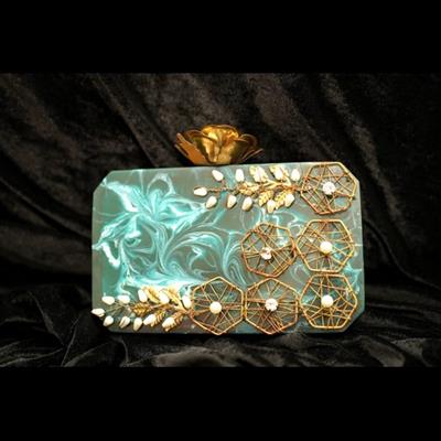 The 'Gilded Flora' Clutch