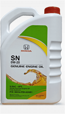 Honda Genuine Oil SP 0W-20 3.7L