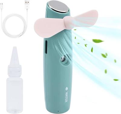 XINGDONG Summer Portable USB Charging Mini Handheld Spray Small Fan Humidification Student Cute Dormitory Portable Outdoo