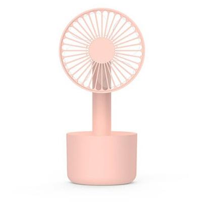 BreezyBloom Pink PetalFan - Portable Rechargeable Fan with 3 Speeds