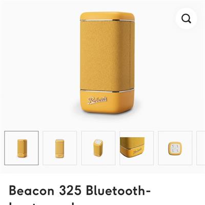 Roberts Radio Beacon 325 Bluetooth Speaker Sunshine Yellow