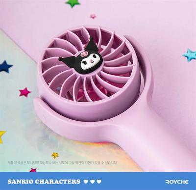 Rechargeable Sanrio Mini Handy Fan wit cool Characters 