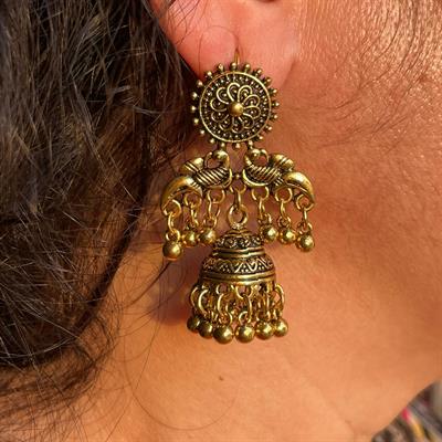 Sparrow jhumka # EJG001