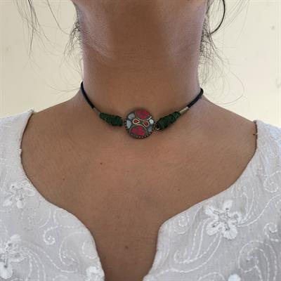 Vintage charm choker (HMN011)