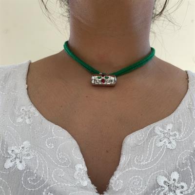 Dholna choker green (HMN007)