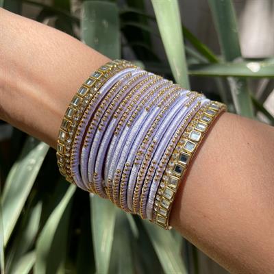 White bangles (B005)
