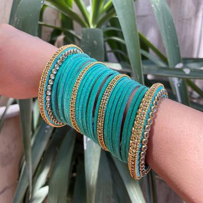 Turquoise bangles (B008)