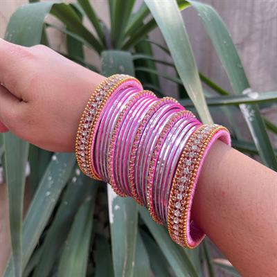 Pink bangles ( B014)