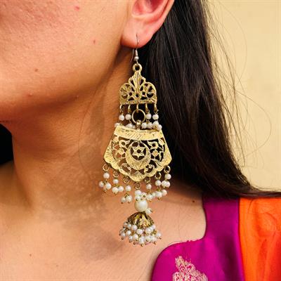 Long ethnic earrings (EE009)