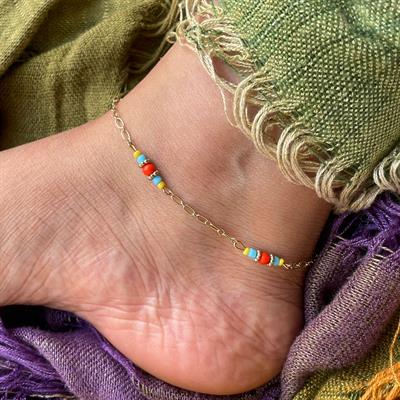 Tricolor Anklet (FA002)