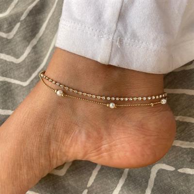 Double Layer Anklet (BA001)