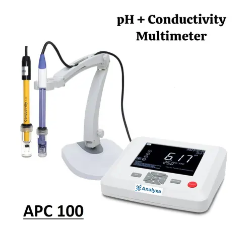 BENCHTOP-Classical series APC 100（Multi parameter) PH + Conductivity Meter