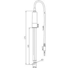 Digital Glass Body pH Electrode for General Purpose Hanna Pin Type