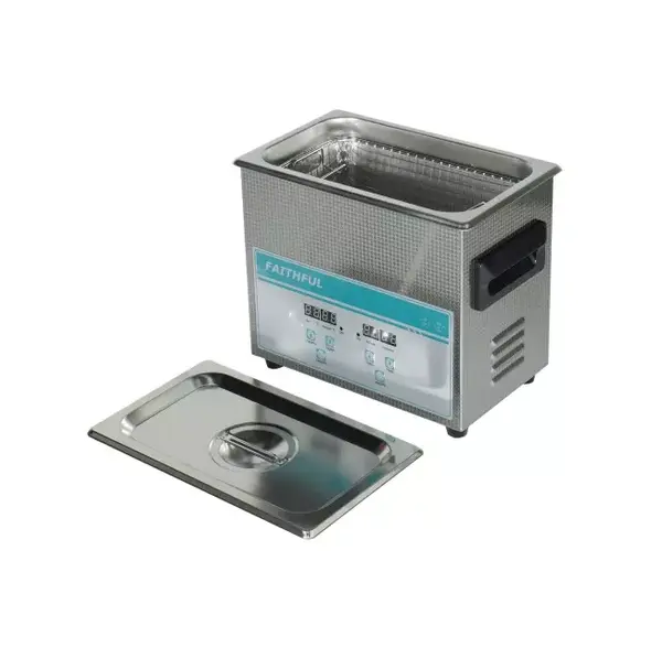 FAITHFUL (Ultrasonic Cleaner -Power Adjustable Model, With Timer and Heater)