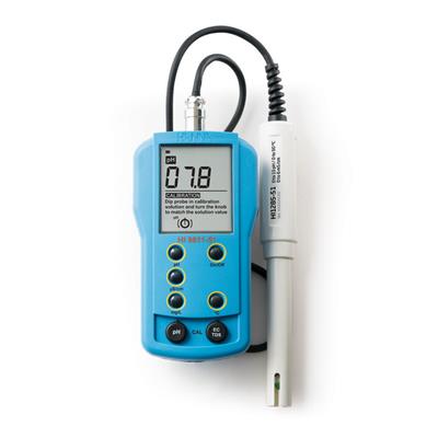 Portable pH / EC / TDS / Temperature Meter - HI9811-51