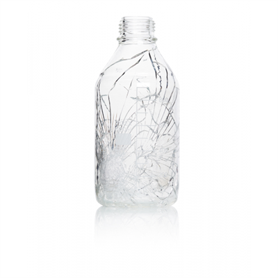 PYREX® Media Bottles, plastic coated