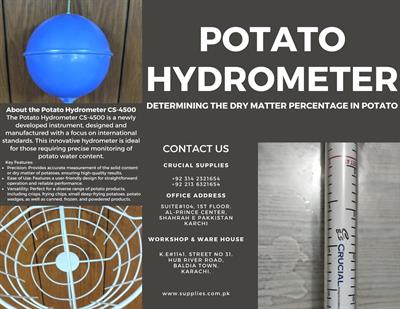 Crucial Potato Hydrometer