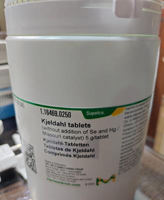 Kjeldahl tablets ((without addition of Se and Hg / Missouri catalyst) 5 g/tablet