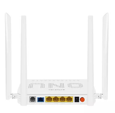 4 Antennas Xpon Onu with Voice To Router Cable