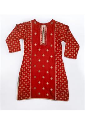 Maroon Kurti