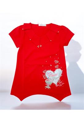 Red Heart Baby Blouse