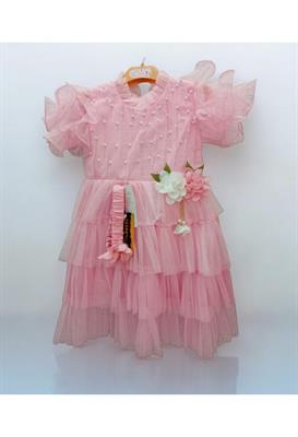 Baby Frock with Trouser and Band