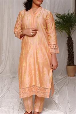 Women Embroidered 2 Pcs Suit