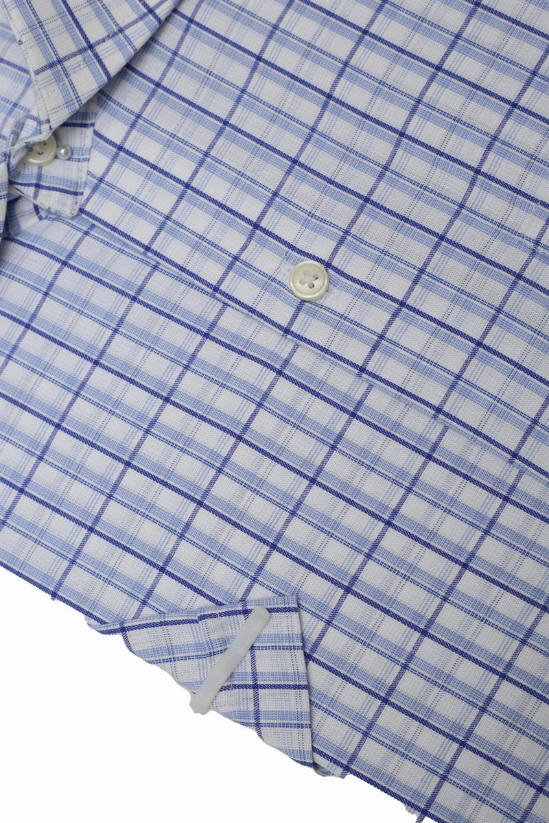 Men Formal Shirt Check | Half Sleeves