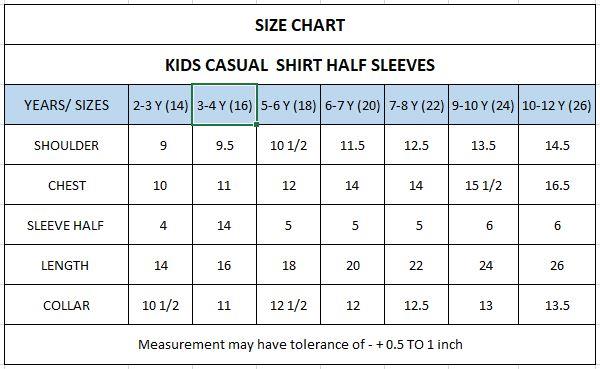 BOYS CASUAL SHIRT in Pakistan for Rs. 499.00 | Stitching Cotton